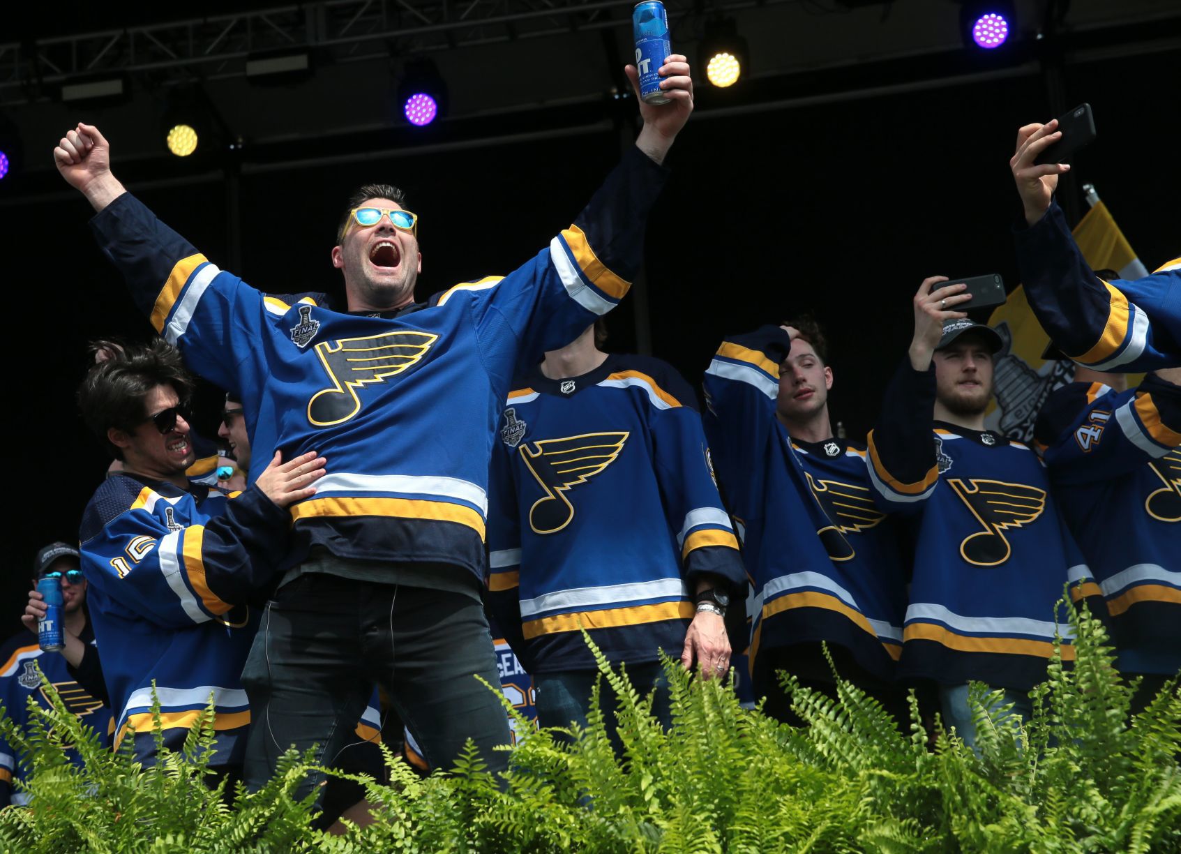 Scenes from Blues Stanley Victory Parade